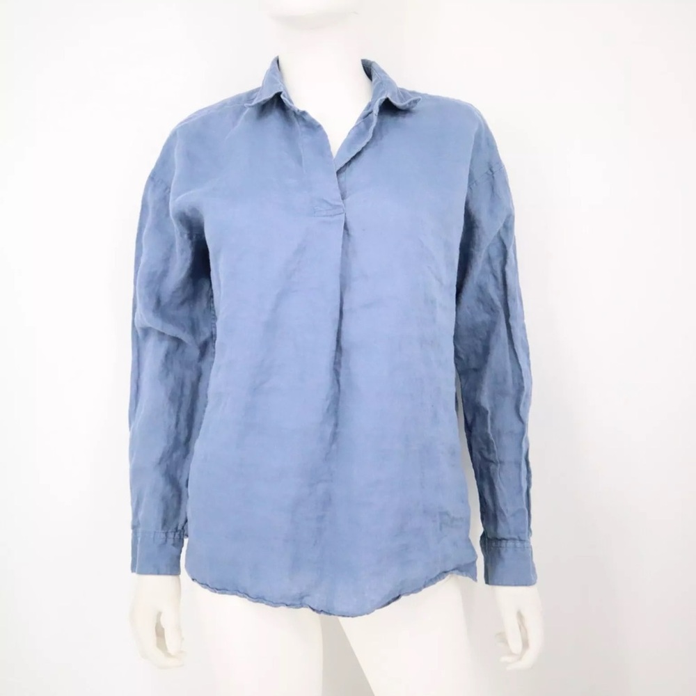 Uniqlo 100% premium linen shirt